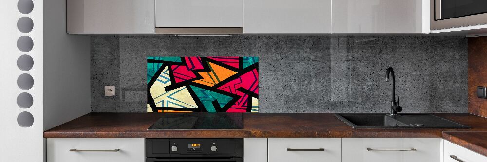 Panel do kuchni Geometryczne tło