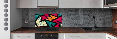 Panel do kuchni Geometryczne tło