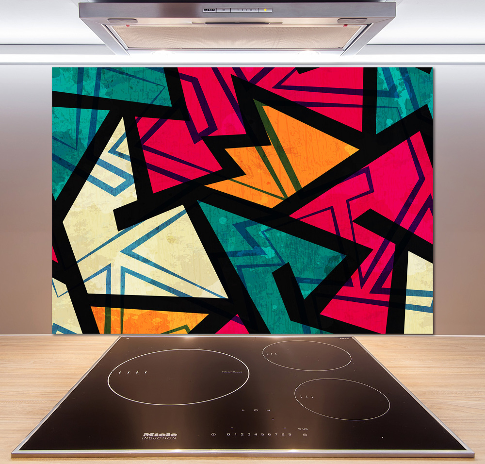 Panel do kuchni Geometryczne tło