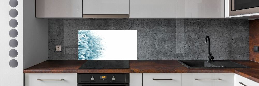 Panel dekor szkło Dmuchawiec