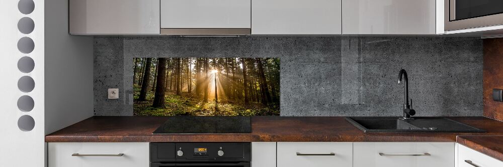Panel do kuchni Światło słoneczne
