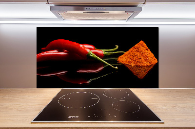 Panel do kuchni Chilli i cayenne