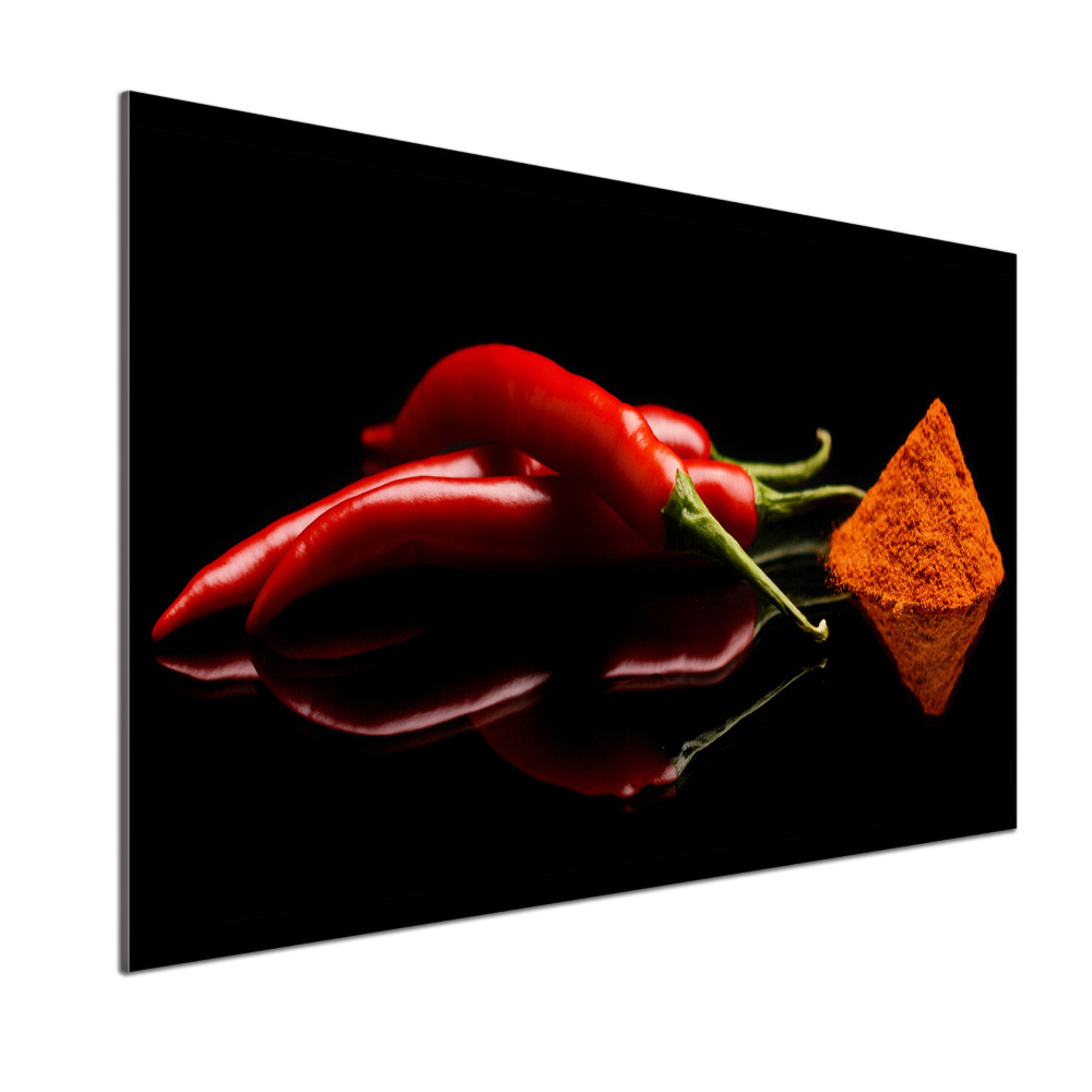 Panel do kuchni Chilli i cayenne