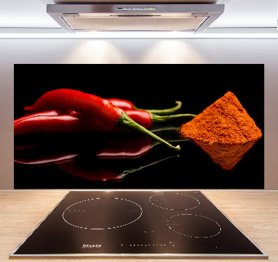 Panel do kuchni Chilli i cayenne