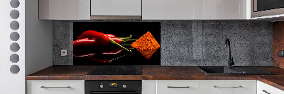 Panel do kuchni Chilli i cayenne