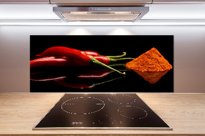 Panel do kuchni Chilli i cayenne