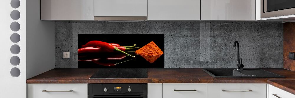 Panel do kuchni Chilli i cayenne