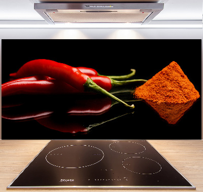 Panel do kuchni Chilli i cayenne