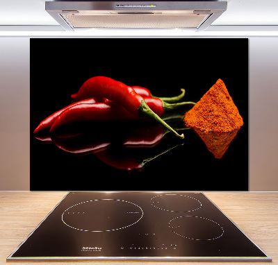 Panel do kuchni Chilli i cayenne