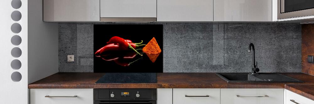 Panel do kuchni Chilli i cayenne