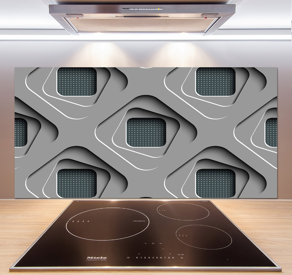 Panel do kuchni Abstrakcja 3D