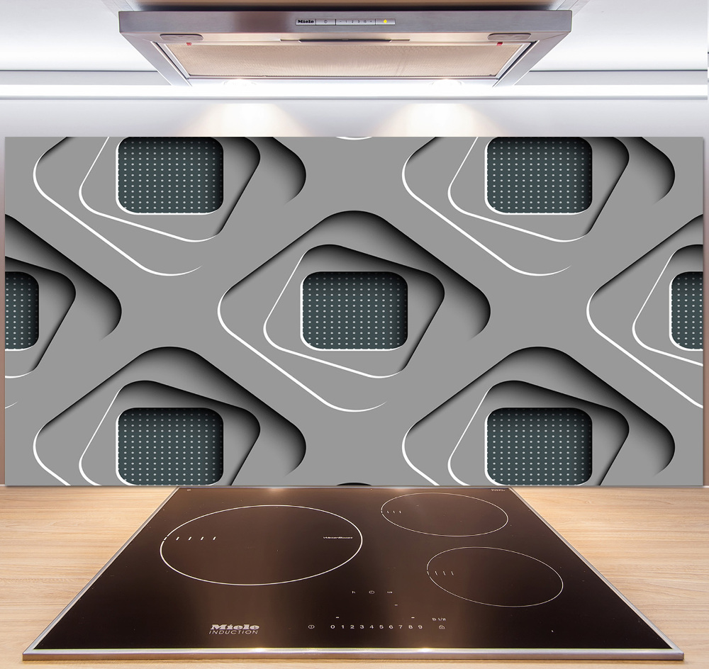Panel do kuchni Abstrakcja 3D