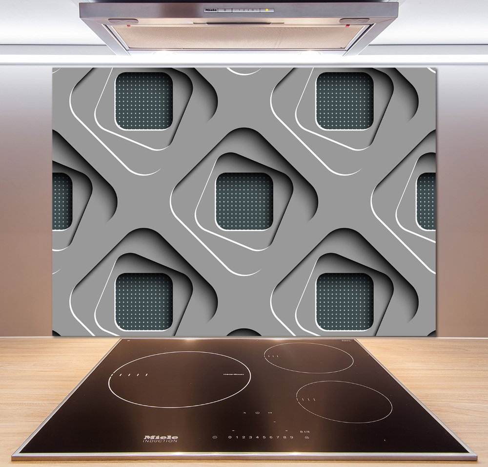 Panel do kuchni Abstrakcja 3D