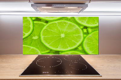 Panel szklany do kuchni Limonki