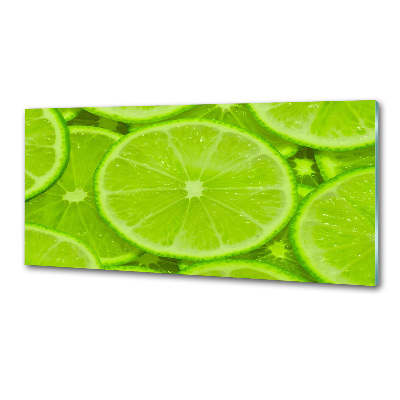 Panel szklany do kuchni Limonki