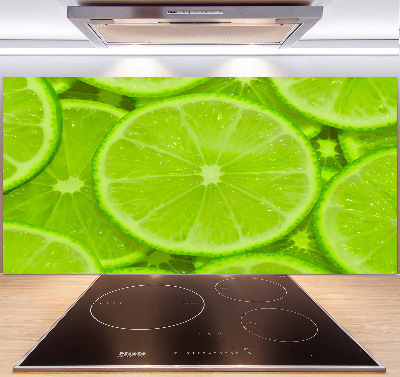 Panel szklany do kuchni Limonki