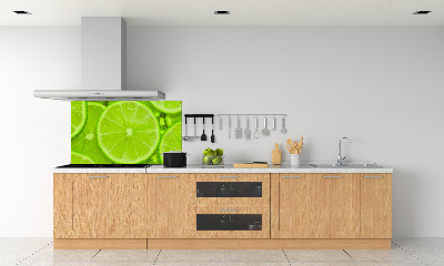 Panel szklany do kuchni Limonki
