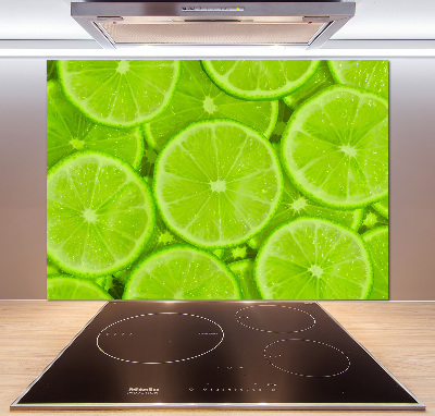 Panel szklany do kuchni Limonki