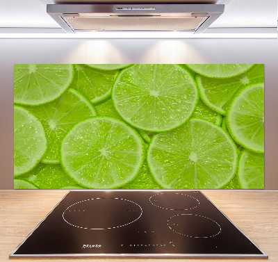Panel szklany do kuchni Limonki