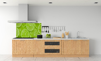 Panel szklany do kuchni Limonki