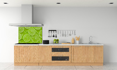 Panel szklany do kuchni Limonki
