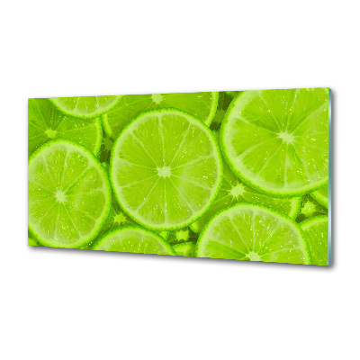 Panel szklany do kuchni Limonki
