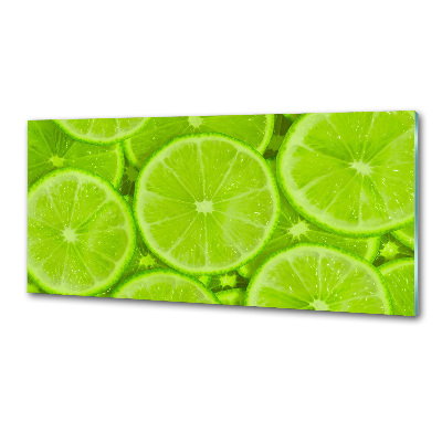 Panel szklany do kuchni Limonki