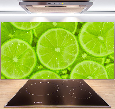 Panel szklany do kuchni Limonki