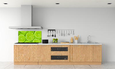 Panel szklany do kuchni Limonki