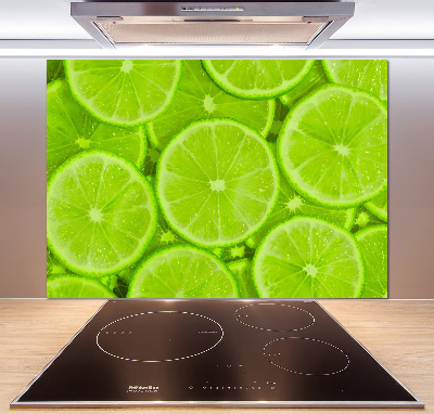 Panel szklany do kuchni Limonki