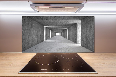 Panel do kuchni Betonowy tunel