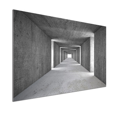 Panel do kuchni Betonowy tunel