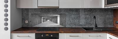 Panel do kuchni Betonowy tunel