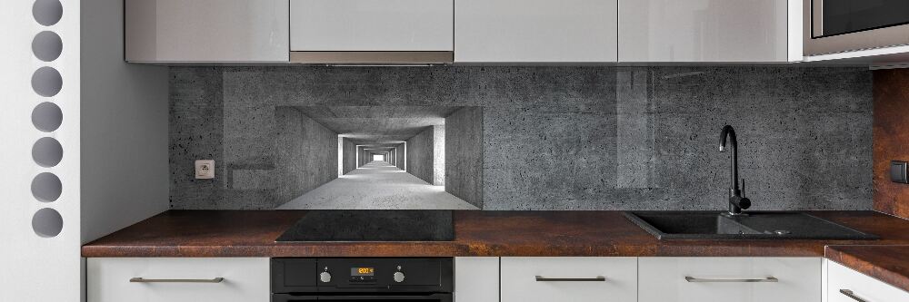 Panel do kuchni Betonowy tunel