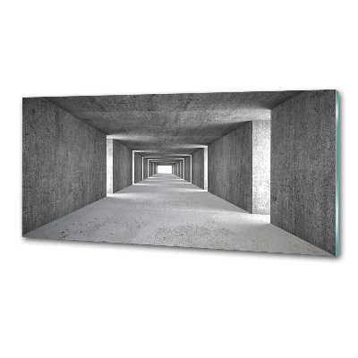 Panel do kuchni Betonowy tunel