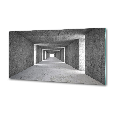 Panel do kuchni Betonowy tunel