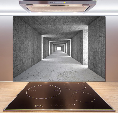 Panel do kuchni Betonowy tunel