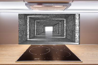 Panel do kuchni Tunel z cegły