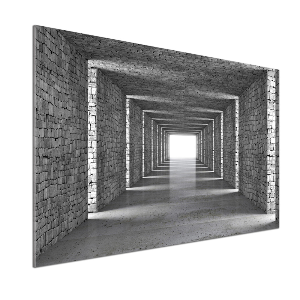 Panel do kuchni Tunel z cegły