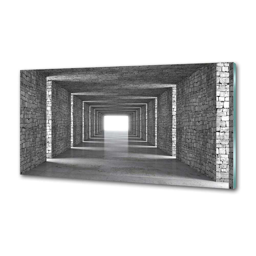 Panel do kuchni Tunel z cegły
