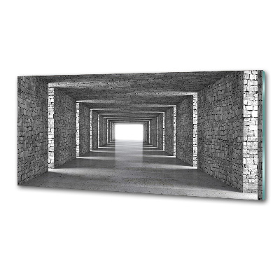 Panel do kuchni Tunel z cegły