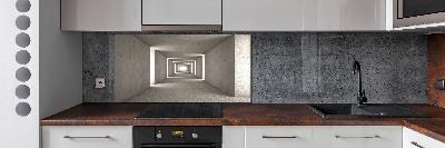 Panel do kuchni Betonowy tunel
