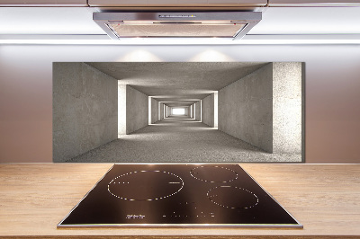Panel do kuchni Betonowy tunel