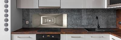 Panel do kuchni Betonowy tunel