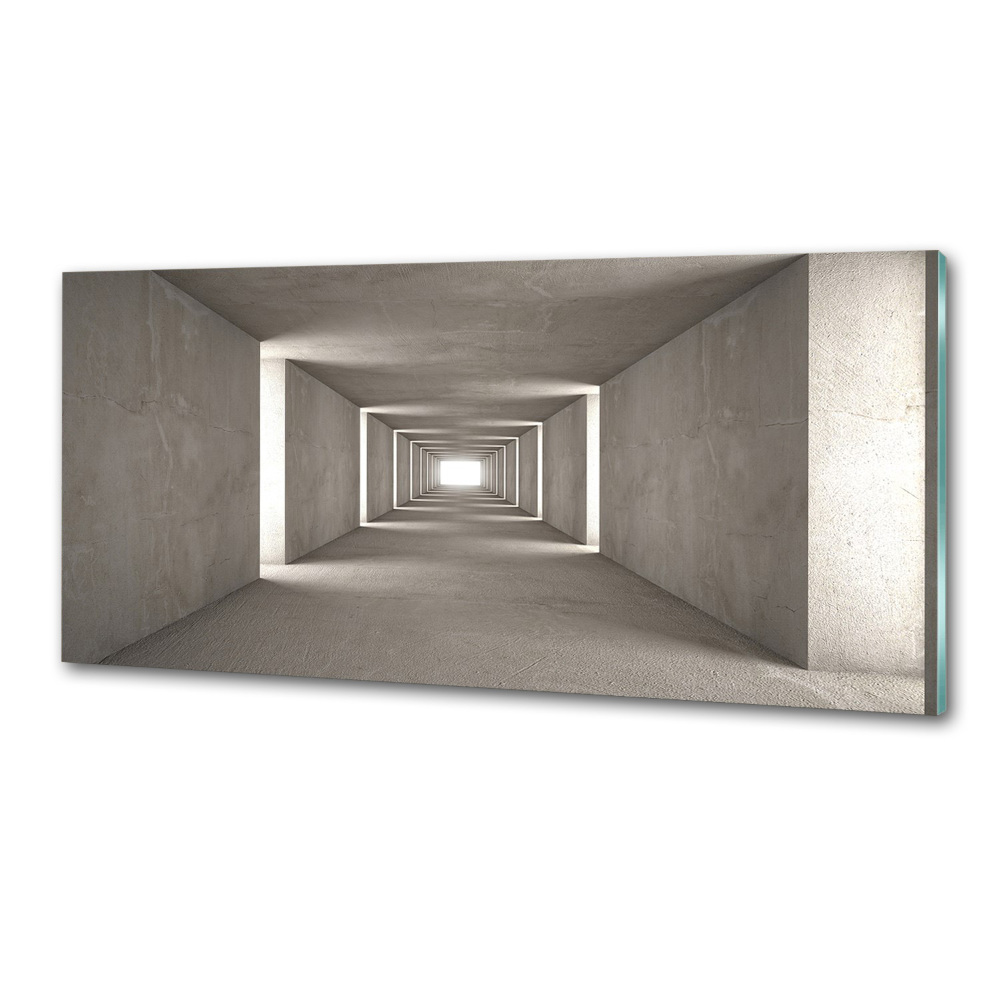 Panel do kuchni Betonowy tunel