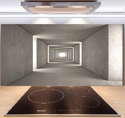 Panel do kuchni Betonowy tunel