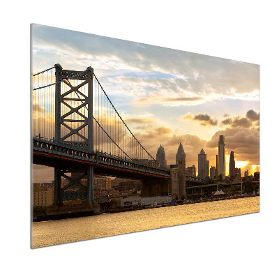 Panel do kuchni Most Philadelphia