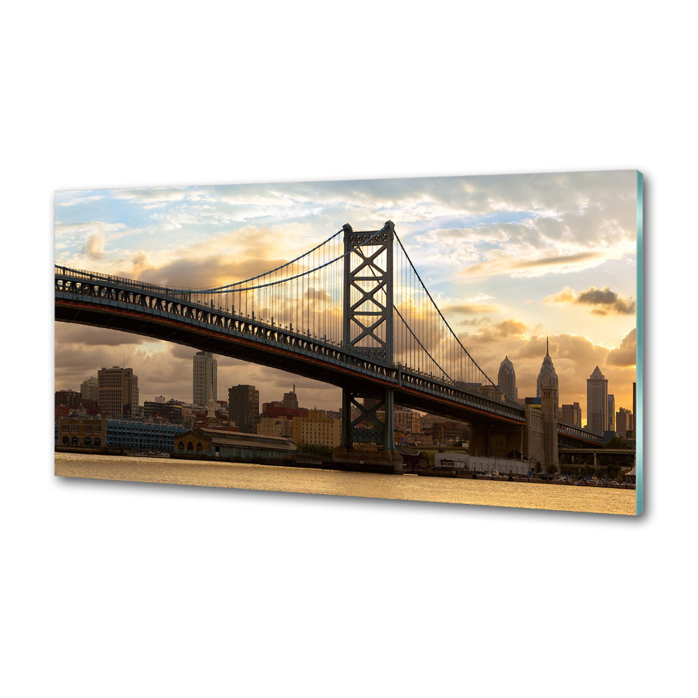 Panel do kuchni Most Philadelphia