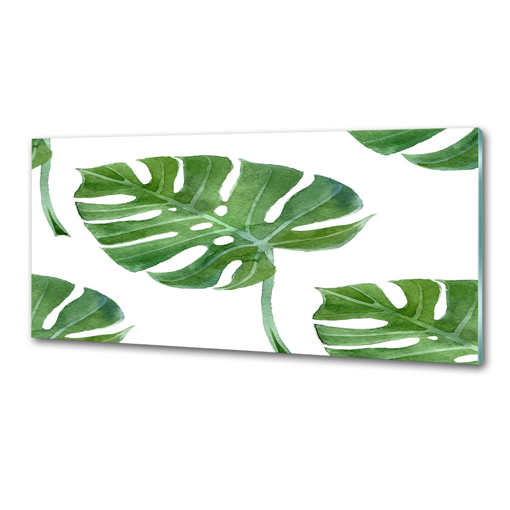 Panel między meble w kuchni Monstera