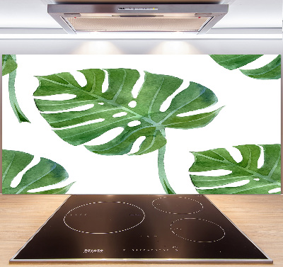 Panel między meble w kuchni Monstera